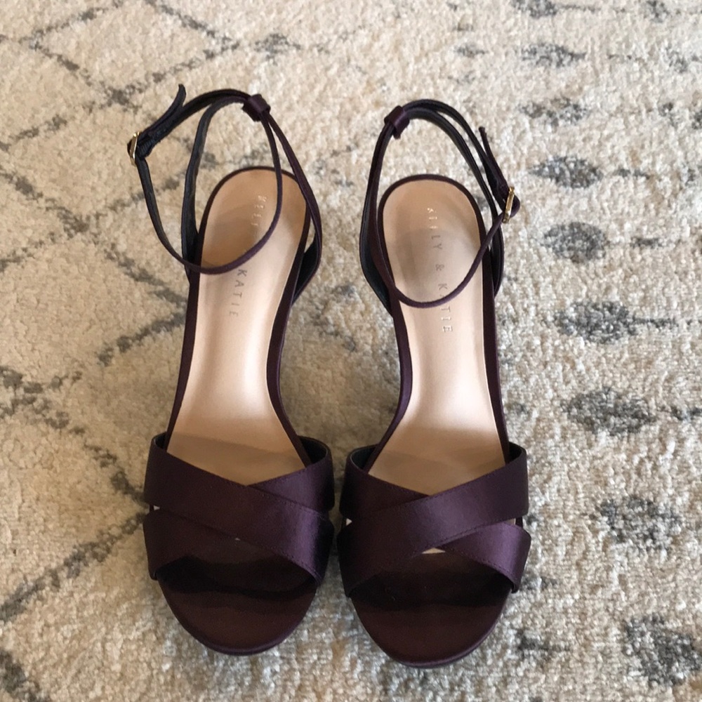 Kelly & Katie Purple 3 in Heels